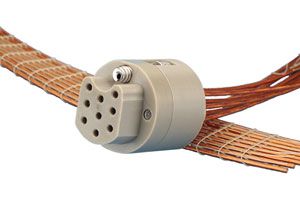 9-Pin, Sub-C Feedthrough on 1.33