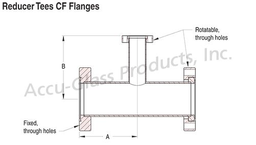 Tee Reducers - CF Flanged