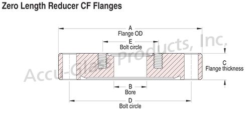 Zero-Length Reducer Flange