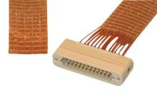 Connector to Cable - 25 Way Male - PEEK, Kapton Connector to Cable - 25 Way Male - PEEK, Kapton