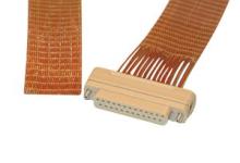 Connector to Cable - 25 Way Female - PEEK, Kapton Connector to Cable - 25 Way Female - PEEK, Kapton