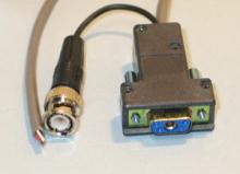 Sub D-Connector to Cable / BNC - 1-Coax, 4-Instrumentation - Female Sub D-Connector to Cable / BNC - 1-Coax, 4-Instrumentation - Female