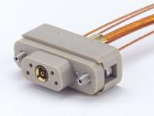 1 Coax, 4 Instrumentation Feedthrough on a 2.75" CF Flange