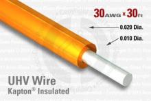 30 AWG - Solid Core Wire. 30 AWG - Solid Core Wire.
