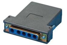 Air Service Connector - 5 Power - Female, Sub-D Air Service Connector - 5 Power - Female, Sub-D