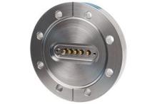 25D-5P-450, 5-Pin Power Feedthrough on a 4.50" CF Flange 25D-5P-450, 5-Pin Power Feedthrough on a 4.50" CF Flange