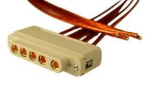 Connector to Cable - 5 Power - Female Connector to Cable - 5 Power - Female