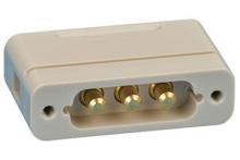 UHV Connector - 3 Power - Male, PEEK Sub-D UHV Connector - 3 Power - Male, PEEK Sub-D