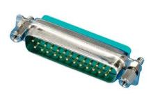 HV Connector - 25D - Male HV Connector - 25D - Male