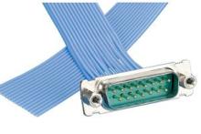 Connector to Cable - 15 Way Male - DAP, FEP Connector to Cable - 15 Way Male - DAP, FEP