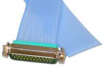 Connector to Cable - 25 Way Male - DAP, FEP Connector to Cable - 25 Way Male - DAP, FEP