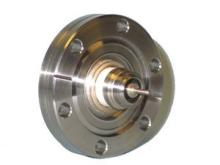 SHV-5 - Single Ended, Floating Shield Feedthrough on a 2.75 SHV-5 - Single Ended, Floating Shield Feedthrough on a 2.75