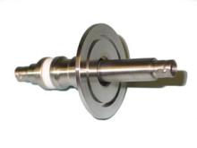MHV - Double Ended, Floating Shield Feedthrough on a NW40 KF Flange MHV - Double Ended, Floating Shield Feedthrough on a NW40 KF Flange