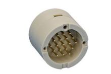 UHV Connector - 19C - Male, Circular PEEK UHV Connector - 19C - Male, Circular PEEK
