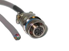 Connector to Cable - 6C - Female, Circular Air Side Connector to Cable - 6C - Female, Circular Air Side