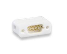 UHV Connector Macor Ceramic- 9D - Male UHV Connector Macor Ceramic- 9D - Male