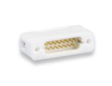 UHV Connector Macor Ceramic- 15D - Male UHV Connector Macor Ceramic- 15D - Male