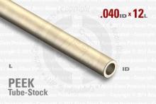 PEEK Tube, 0.040" ID by 12" long PEEK Tube, 0.040" ID by 12" long