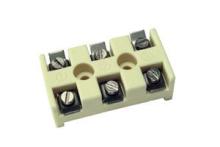 Ceramic Terminal Block, 3 Pole Ceramic Terminal Block, 3 Pole