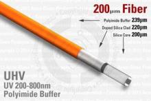 Polyimide Buffer Fiber - 200 UV / VIS Polyimide Buffer Fiber - 200 UV / VIS