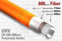 Polyimide Buffer Fiber - 600 UV / VIS Polyimide Buffer Fiber - 600 UV / VIS