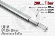 Aluminum Buffer Fiber - 200 UV / VIS Aluminum Buffer Fiber - 200 UV / VIS