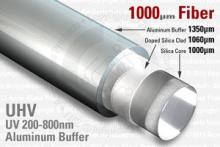 Aluminum Buffer Fiber - 1000 UV / VIS Aluminum Buffer Fiber - 1000 UV / VIS