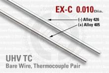 Type-EX-C Thermocouple Pair - 0.010 Type-EX-C Thermocouple Pair - 0.010