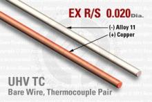 Type-EX-R/S Thermocouple Pair - 0.020 Type-EX-R/S Thermocouple Pair - 0.020