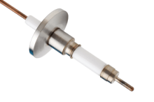 10kV, 30AMP Feedthrough on a NW16 KF Flange 10kV, 30AMP Feedthrough on a NW16 KF Flange