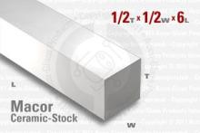 Machinable Ceramic Sheet MAC2-030202 3/16 Thick X 2 X 2 Macor Machinable Ceramic Sheet MAC2-030202 3/16 Thick X 2 X 2 Macor