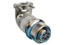 Air Service Connector - 6C - Female w/90° Strain Relief, Circular Air Service Connector - 6C - Female w/90° Strain Relief, Circular