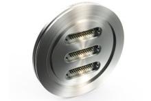 25D3-L100, 75 Pin Feedthrough on a LF100 Flange 25D3-L100, 75 Pin Feedthrough on a LF100 Flange