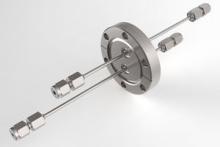 Dual .125 Tube / 2.75 CF Flange (Swagelok) Dual .125 Tube / 2.75 CF Flange (Swagelok)