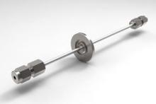 Single .125 Tube / ISO NW16 KF Flange (Swagelok) Single .125 Tube / ISO NW16 KF Flange (Swagelok)