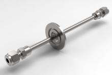 Single .250 Tube / ISO NW25 KF Flange (Swagelok) Single .250 Tube / ISO NW25 KF Flange (Swagelok)