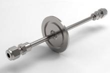 Single .250 Tube / ISO NW40 KF Flange (Swagelok) Single .250 Tube / ISO NW40 KF Flange (Swagelok)