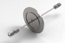 Single .125 Tube / ISO NW50 KF Flange (Swagelok) Single .125 Tube / ISO NW50 KF Flange (Swagelok)