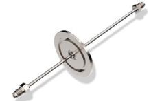 Single .125 Tube / ISO NW40 KF Flange (VCR Fitting) Single .125 Tube / ISO NW40 KF Flange (VCR Fitting)