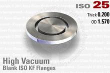 NW25 KF Blank ISO Flange NW25 KF Blank ISO Flange
