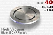 NW40 KF Blank ISO Flange NW40 KF Blank ISO Flange