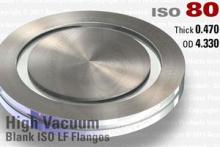NW80 LF Blank ISO Flange NW80 LF Blank ISO Flange