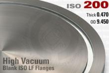 NW200 LF Blank ISO Flange NW200 LF Blank ISO Flange