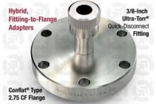 0.37 Ultra-Torr, 2.75 CF Flange Adapter 0.37 Ultra-Torr, 2.75 CF Flange Adapter