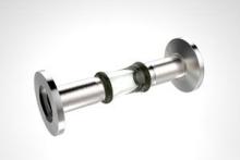 0.50 Diameter, Open Glass Tube / Dual ISO NW16 KF Flange / Magnetic 0.50 Diameter, Open Glass Tube / Dual ISO NW16 KF Flange / Magnetic