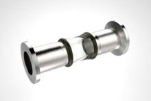 0.75 Diameter, Open Glass Tube / Dual ISO NW16 KF Flange / Magnetic 0.75 Diameter, Open Glass Tube / Dual ISO NW16 KF Flange / Magnetic