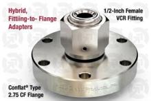 0.50 VCR Female, 2.75 CF Flange Adapter 0.50 VCR Female, 2.75 CF Flange Adapter