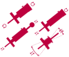 Motion and Manipulation - Ultrahigh (UHV) High In-Vacuum (HV), drawing Motion and Manipulation - Ultrahigh (UHV) High In-Vacuum (HV), drawing