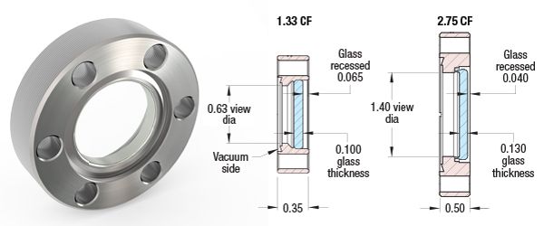 Fused Silica Viewports